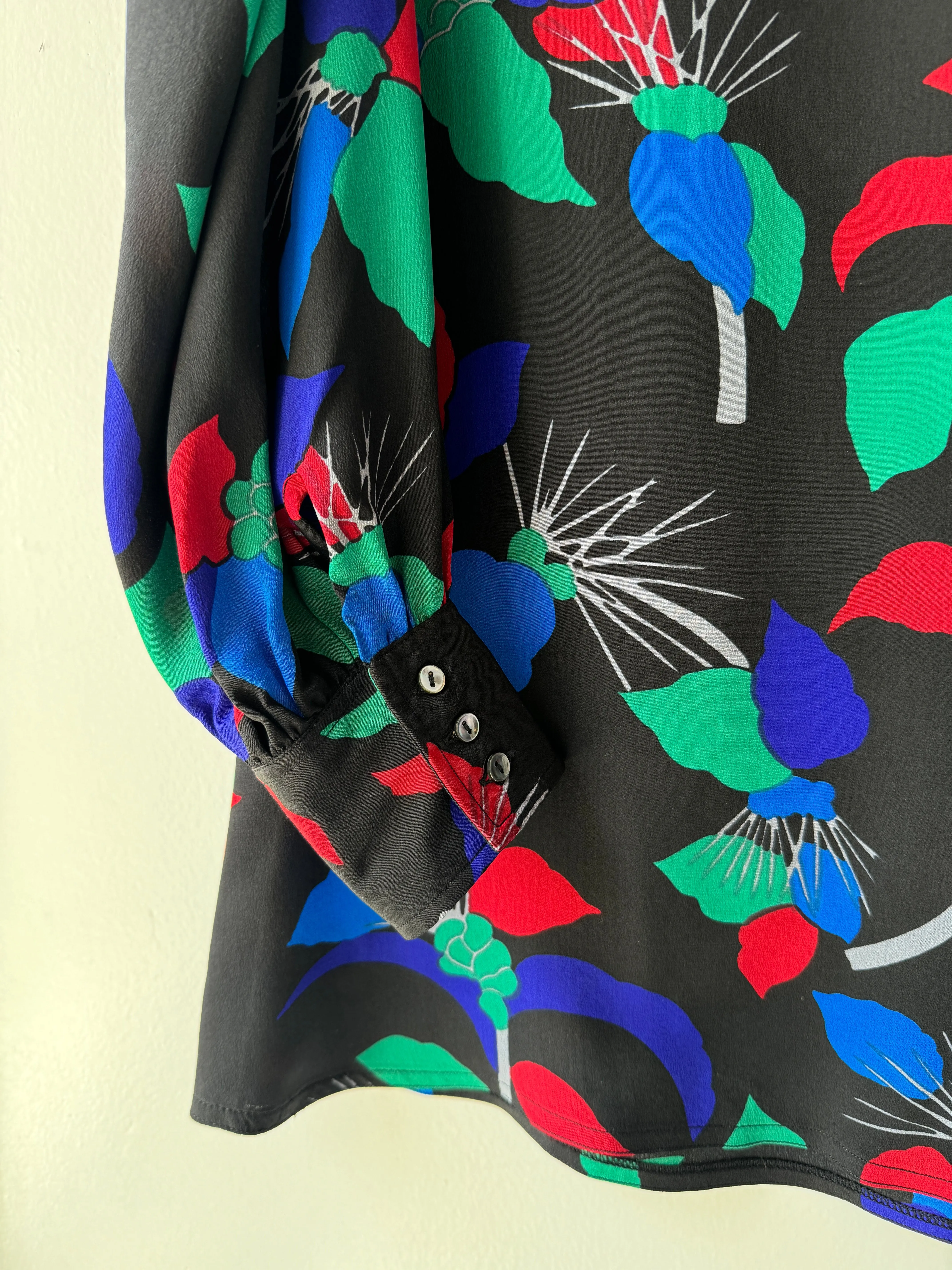1980s Chloé silk blouse