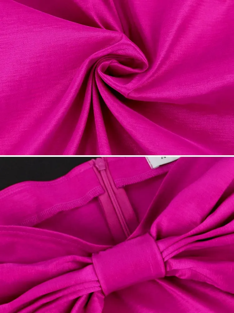 AOMEIDRESS Bodycon Party Cocktail Dresses Bow Off Shoulder Mini Dress