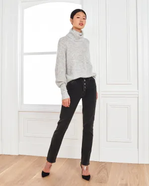 Baby Alpaca-Wool Turtleneck