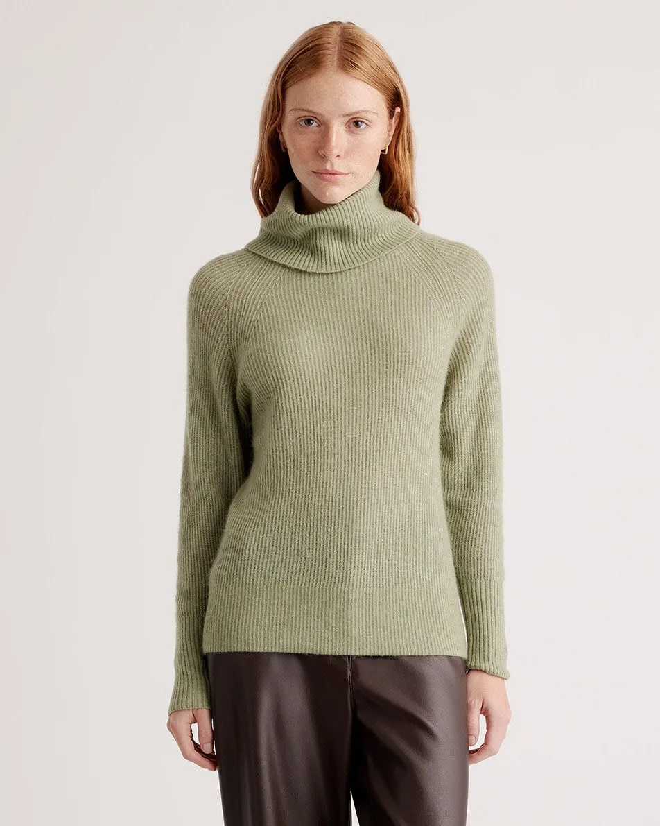 Baby Alpaca-Wool Turtleneck