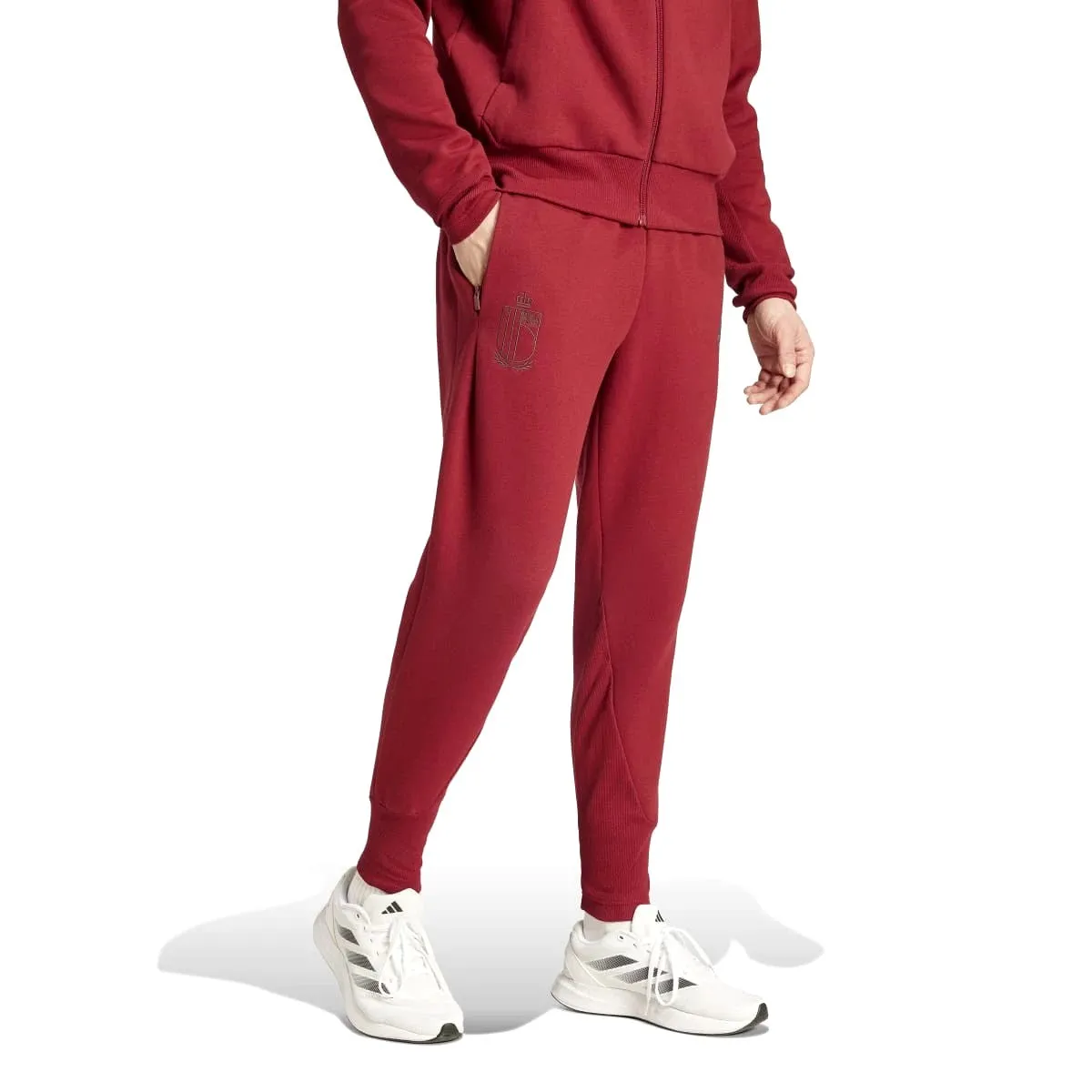 Belgium Casual Travel hooded presentation tracksuit 2024/25 - Adidas
