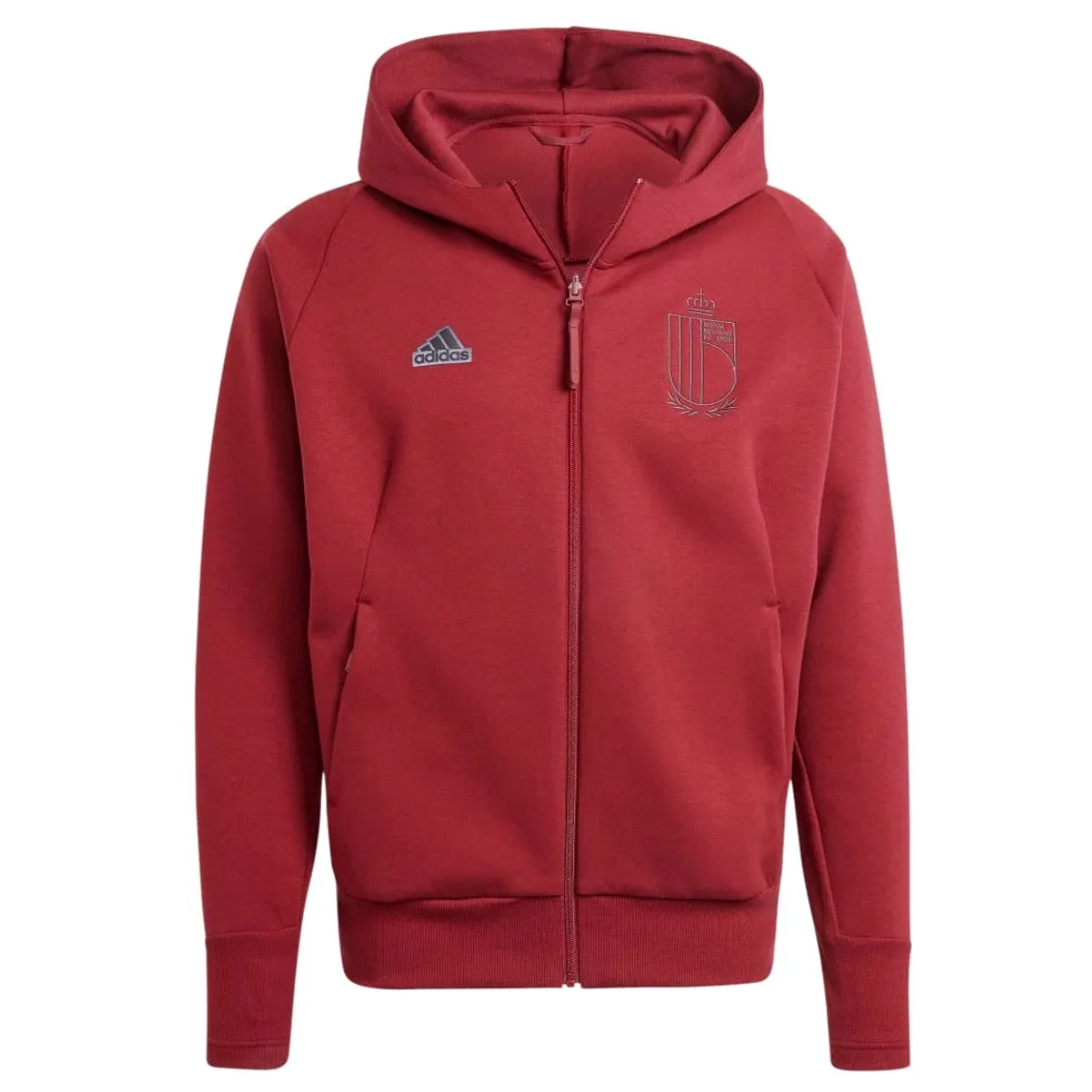 Belgium Casual Travel hooded presentation tracksuit 2024/25 - Adidas