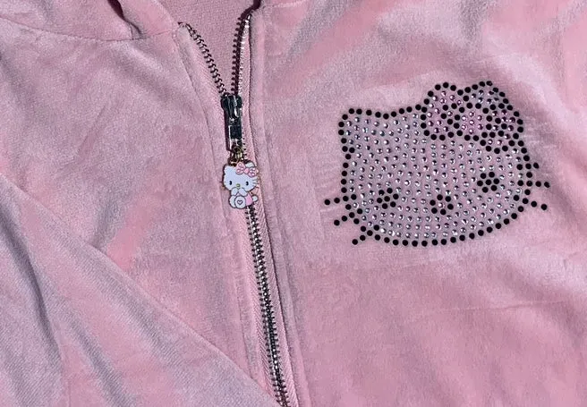 Bling Kitty Pink Tracksuit Set SK350