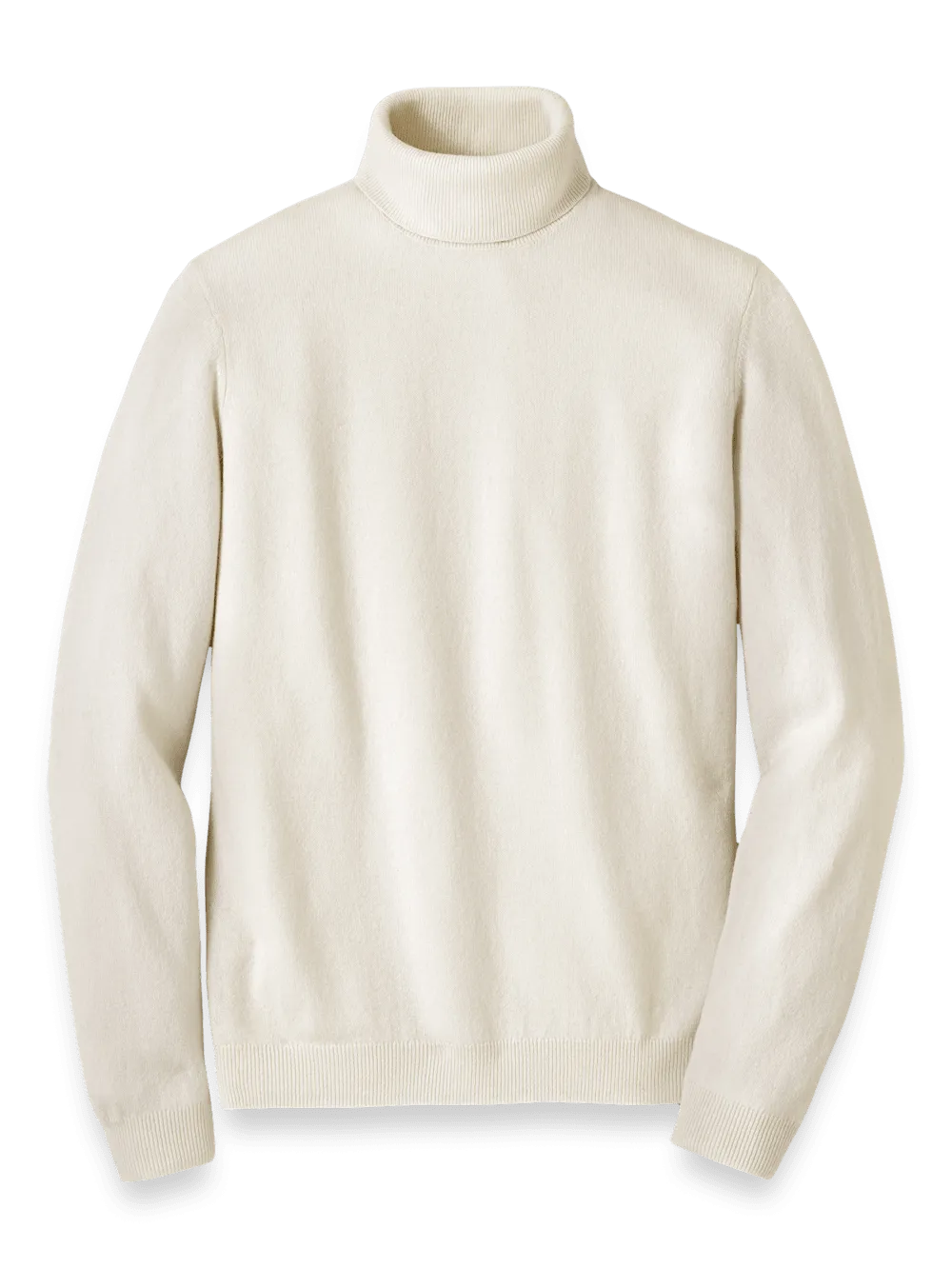Cashmere Turtleneck Sweater - Ivory