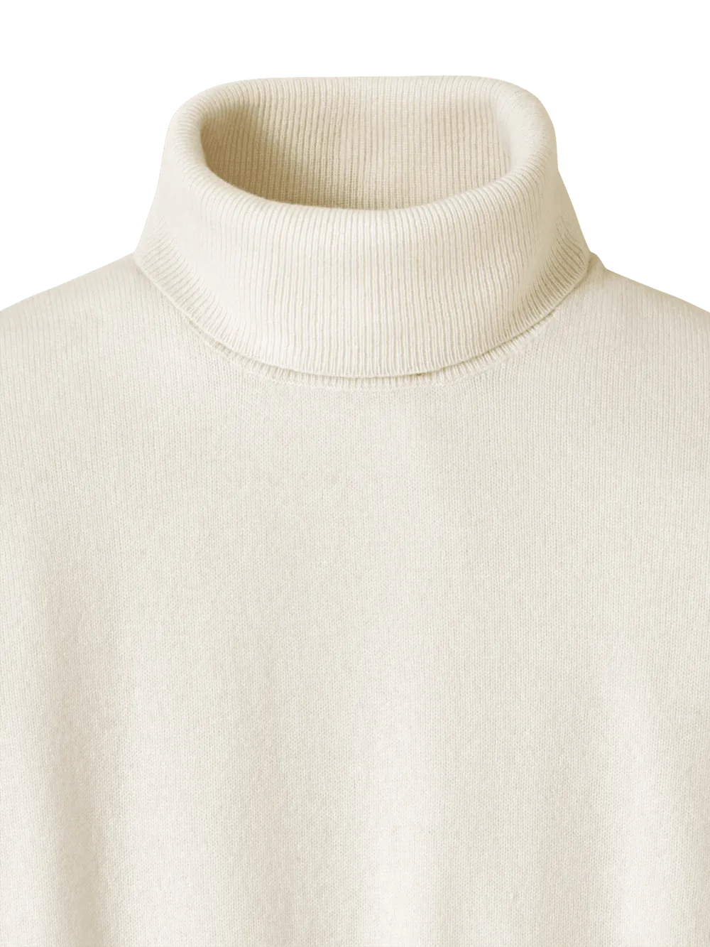 Cashmere Turtleneck Sweater - Ivory