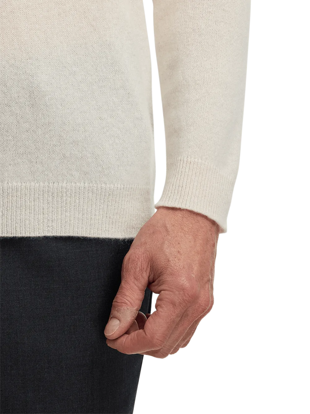 Cashmere Turtleneck Sweater - Ivory