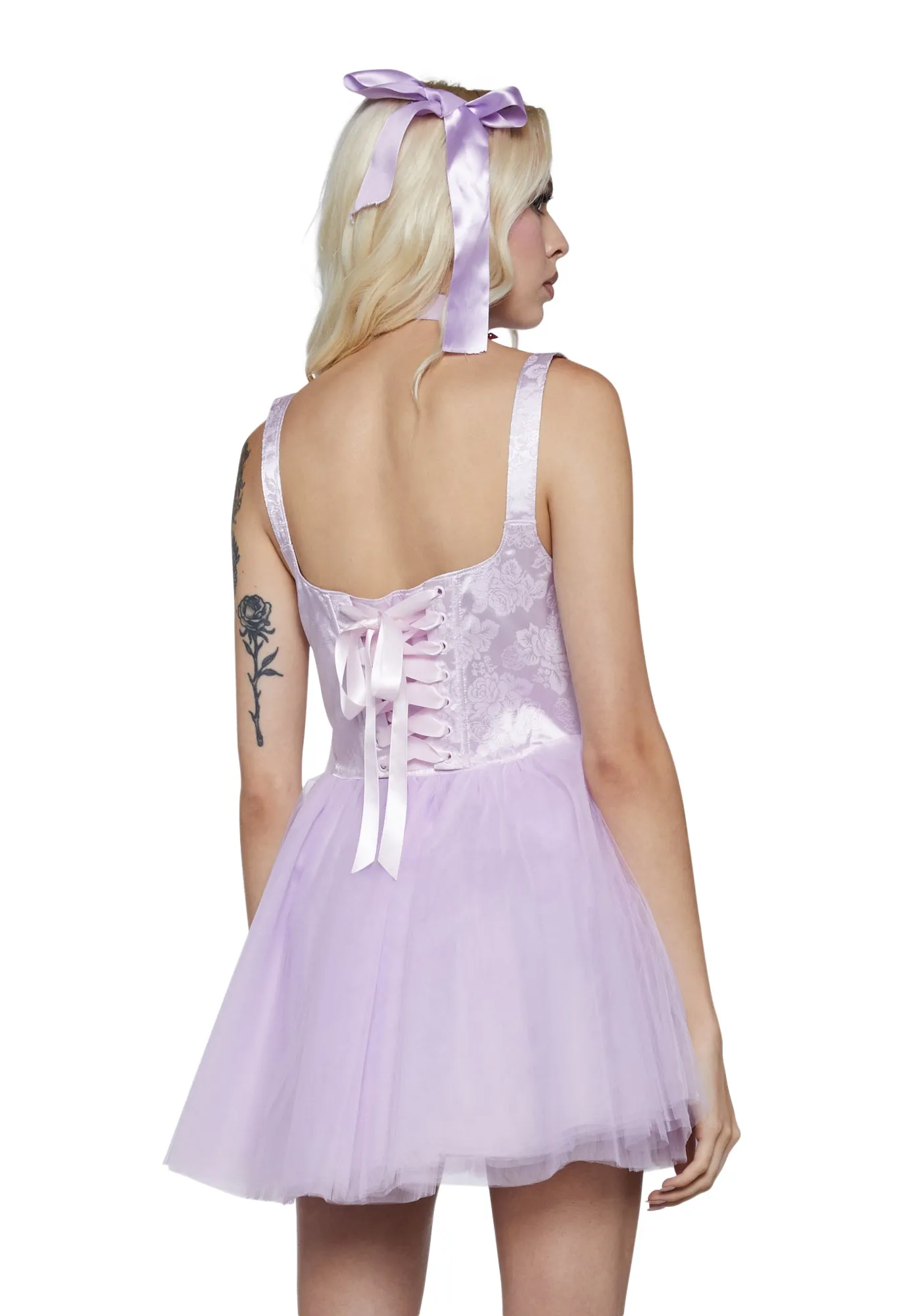 Dancing On Glass Mini Dress