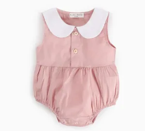 Elegant Collared Romper