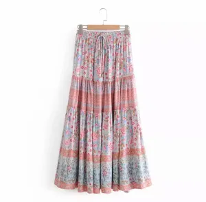Floral Midi Skirt