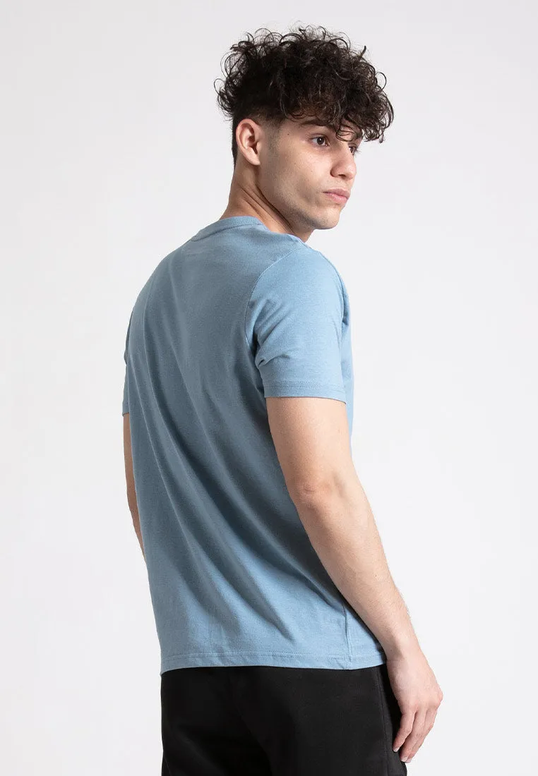 Forest 100% Cotton Unisex V Neck Short Sleeve Best Selling Soft Plain Tee T Shirt Men | Baju T shirt Lelaki - 23492 C