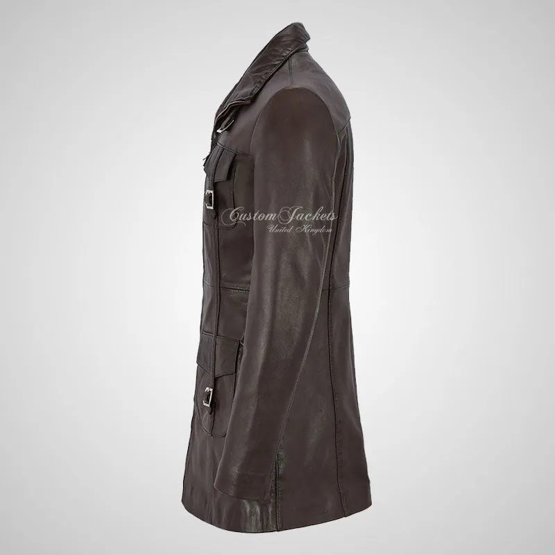 GINVERA Ladies Hip Length Blouson Jacket Soft Lambskin Leather