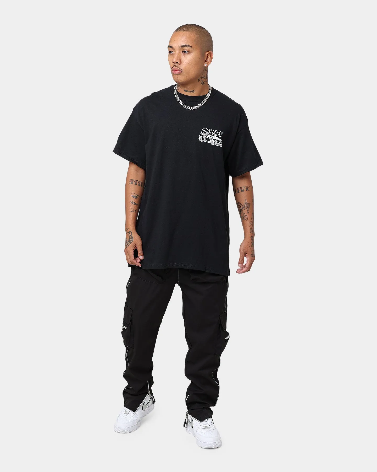 Goat Crew Race Car T-Shirt Black