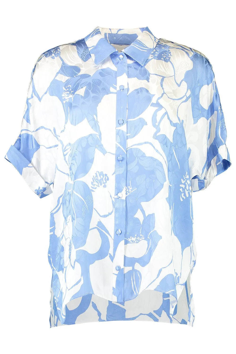James Top - Chelsea Blue Floral