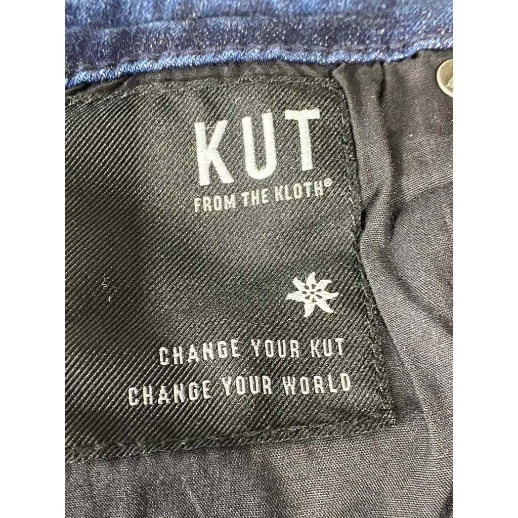 KUT FROM THE KLOTH Women's Durable Natalie High-Rise Bootcut Denim Jeans SZ 14