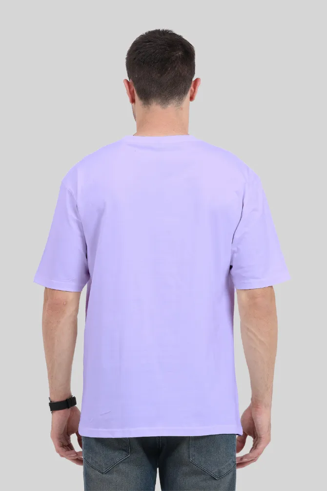 Lavender Lightweight Oversized T-shirt for men