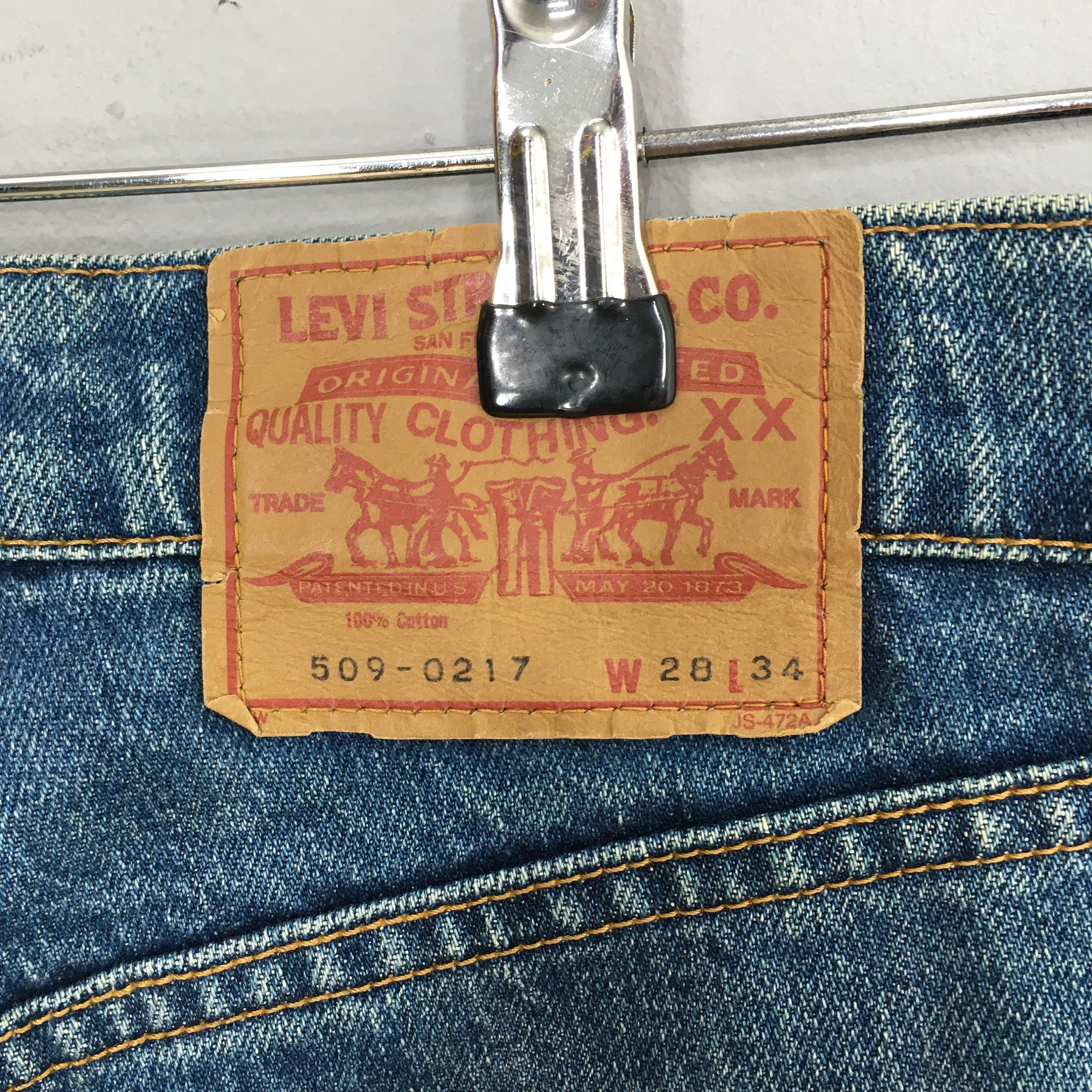 Levi's 509 Blue Jeans Stonewash Jeans Size 28x30