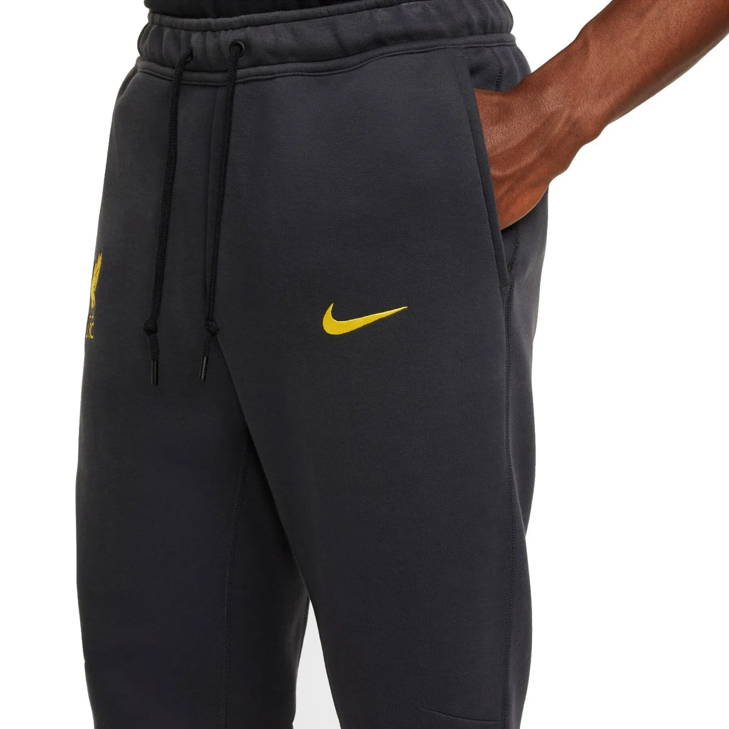 Liverpool Tech Fleece presentation tracksuit 2024/25 dark grey - Nike