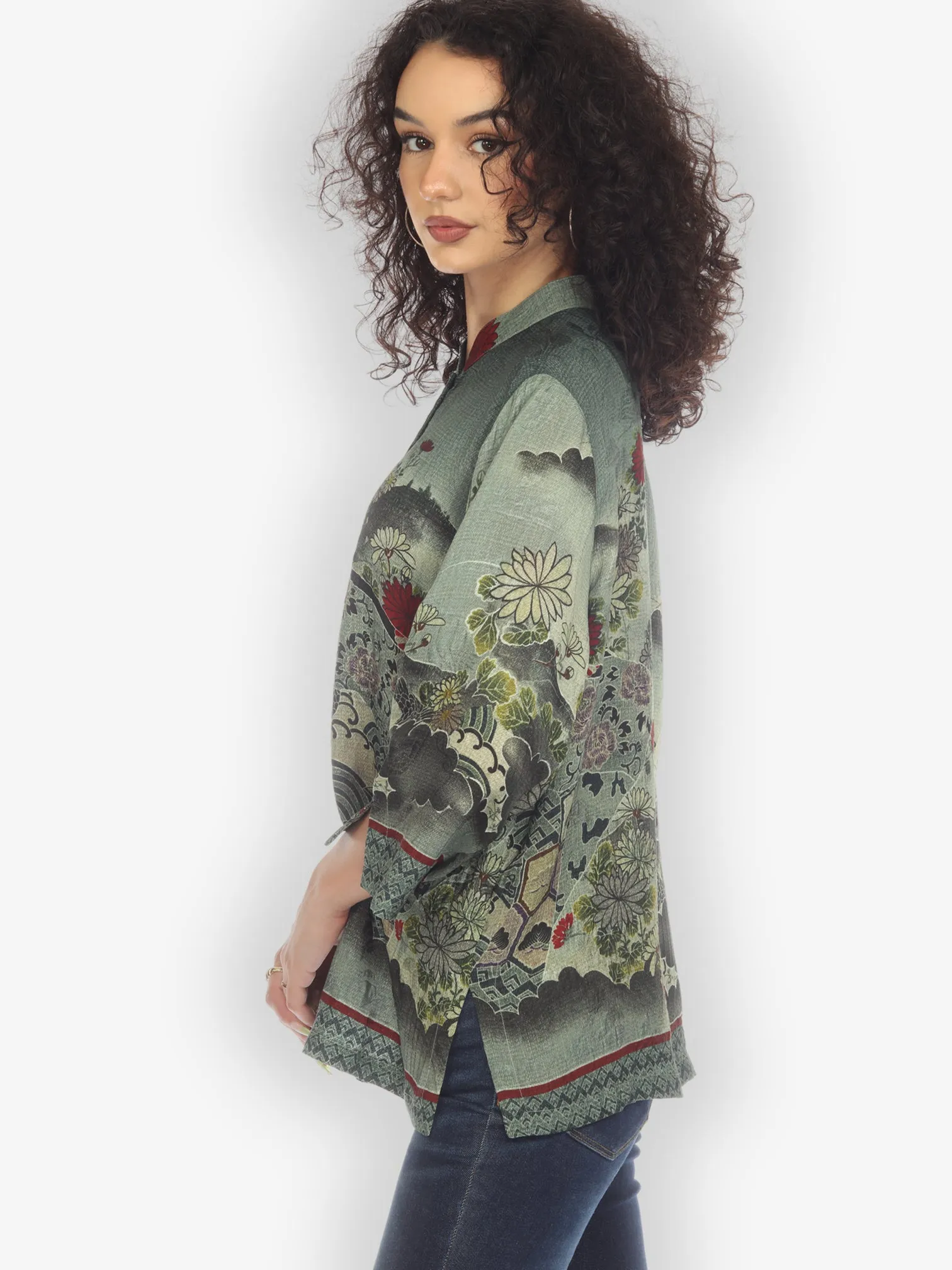 Magic Organic Beauty Silk Blouse