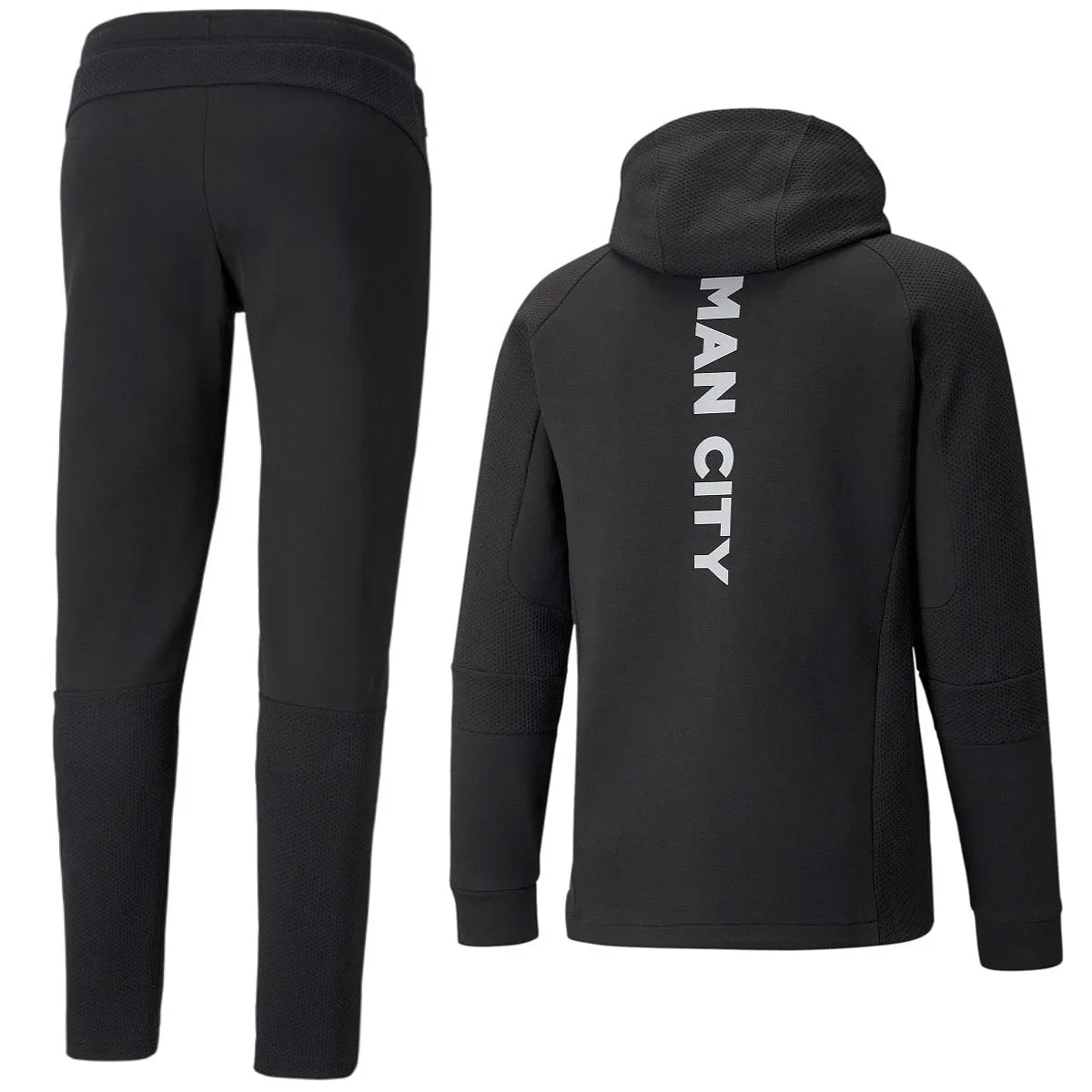 Manchester City hooded Casual presentation tracksuit 2021/22 - Puma