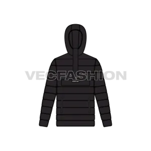 Mens Heavy Quilted Jacket
