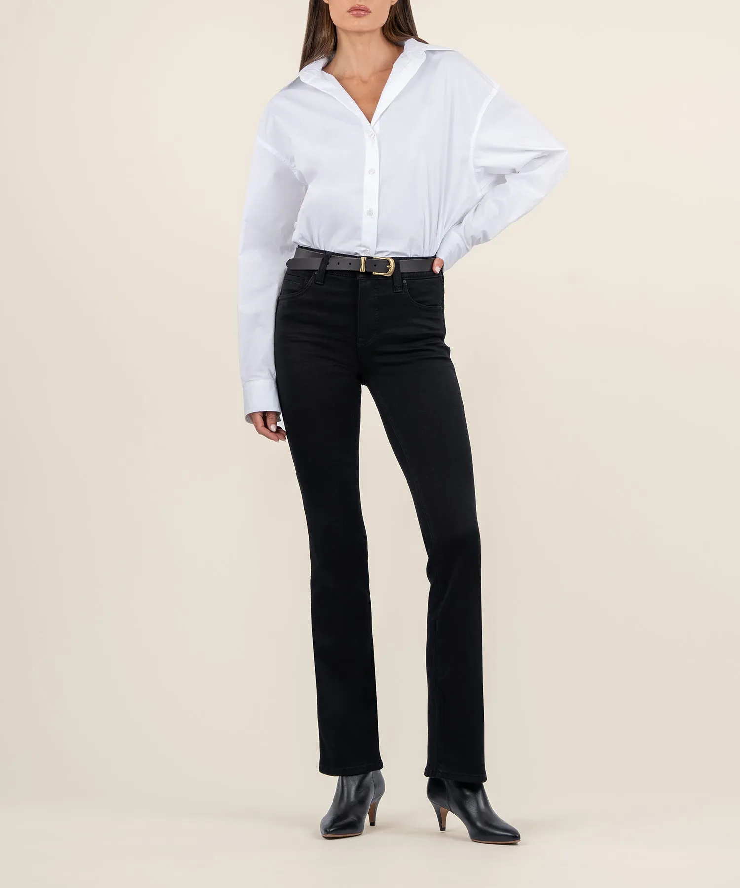 Natalie High Rise Bootcut, Petite