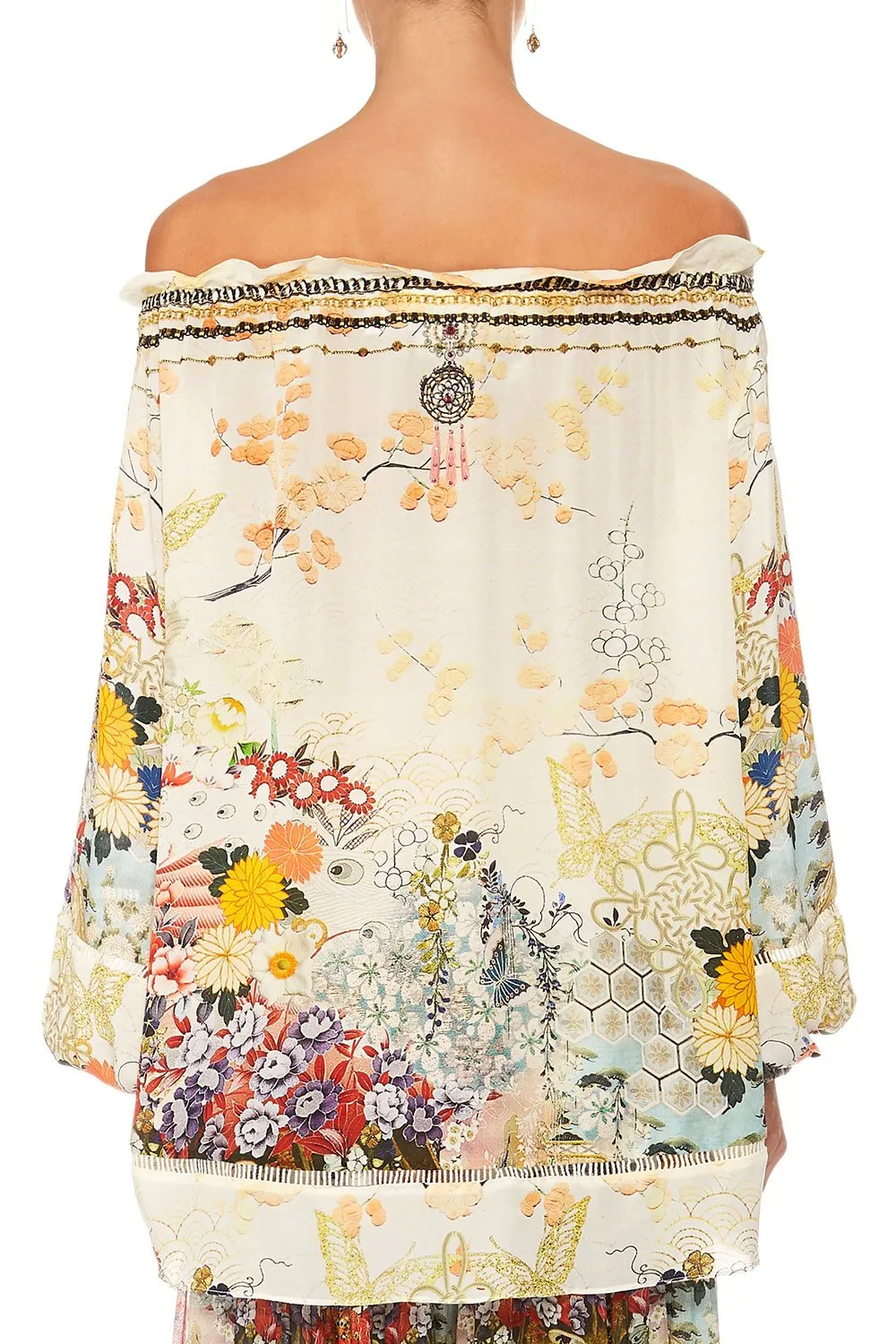 OFF THE SHOULDER BLOUSE LADY LABYRINTH