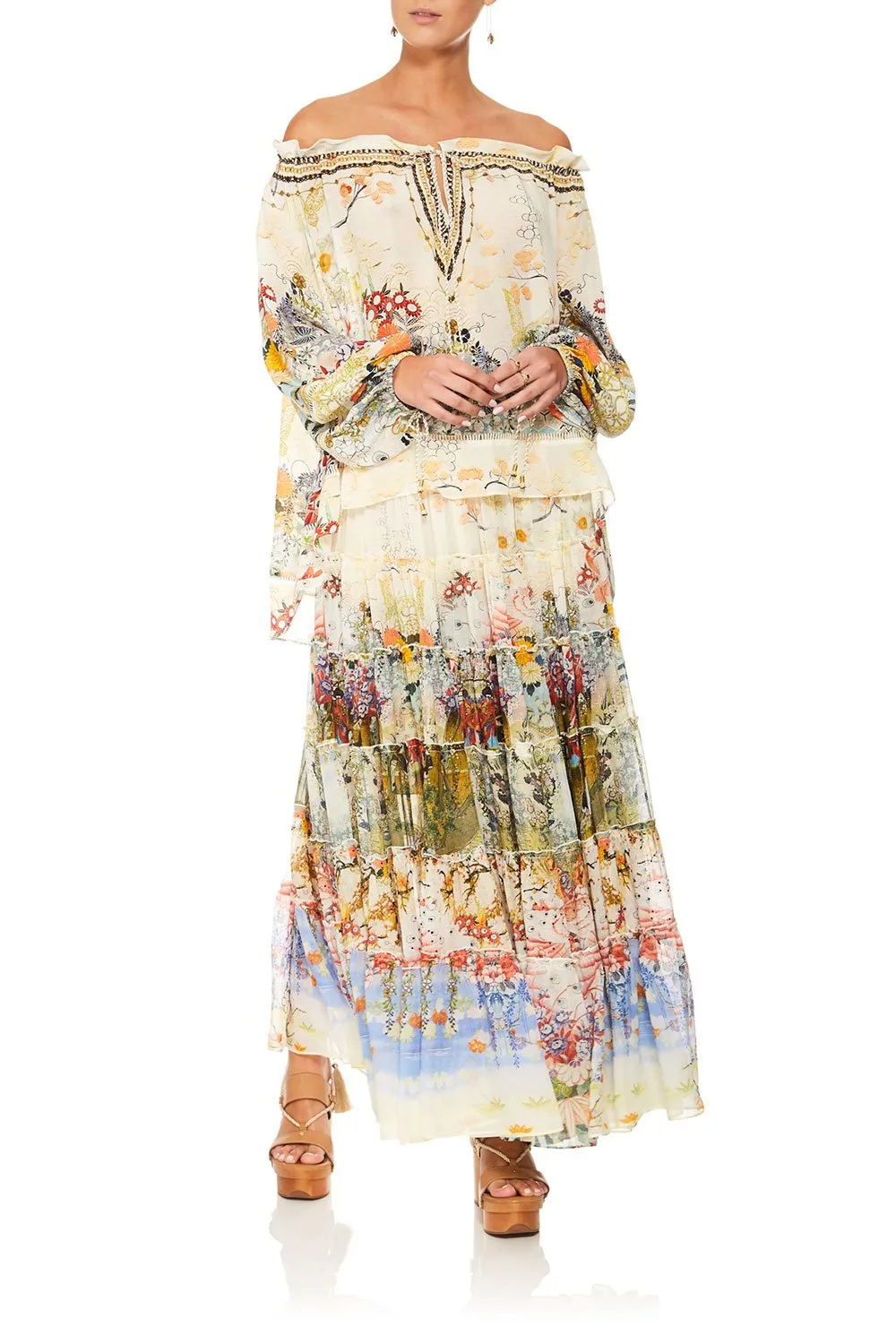 OFF THE SHOULDER BLOUSE LADY LABYRINTH