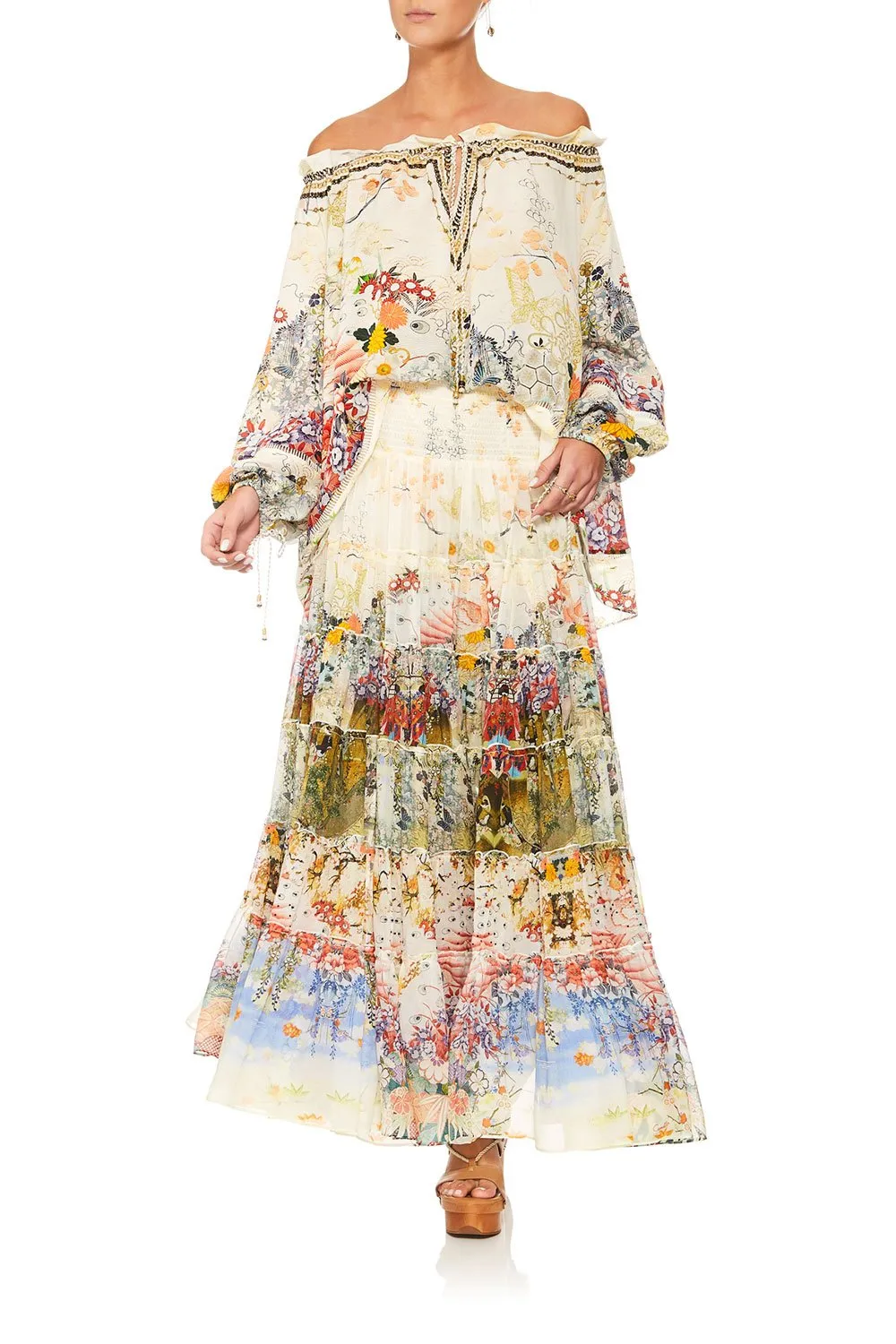 OFF THE SHOULDER BLOUSE LADY LABYRINTH