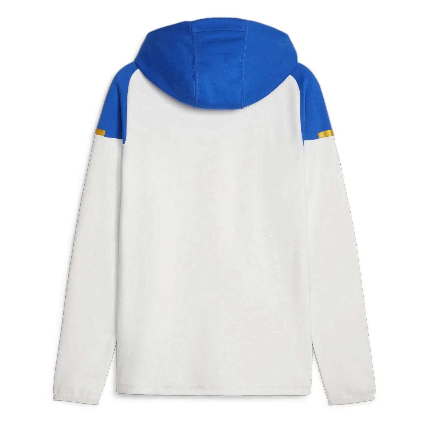 Olympique Marseille white/blue Casual hooded presentation tracksuit 2023/24 - Puma