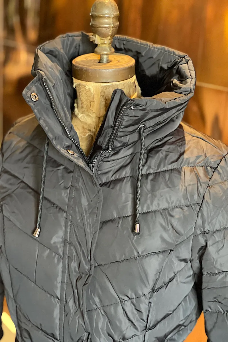Perry Puffer Jacket - Black