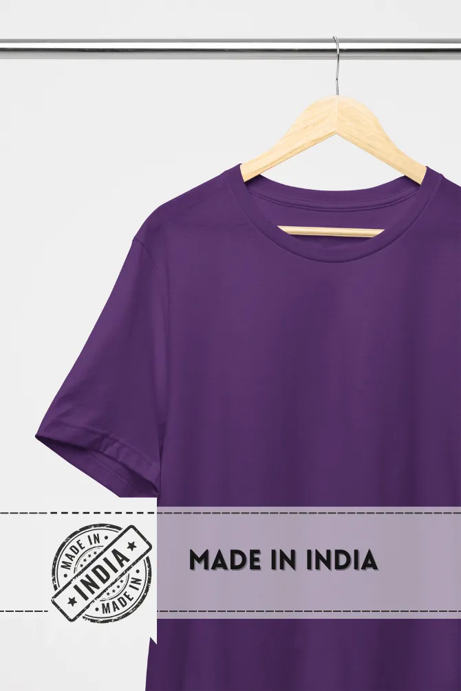 Purple Oversized T-shirt for women