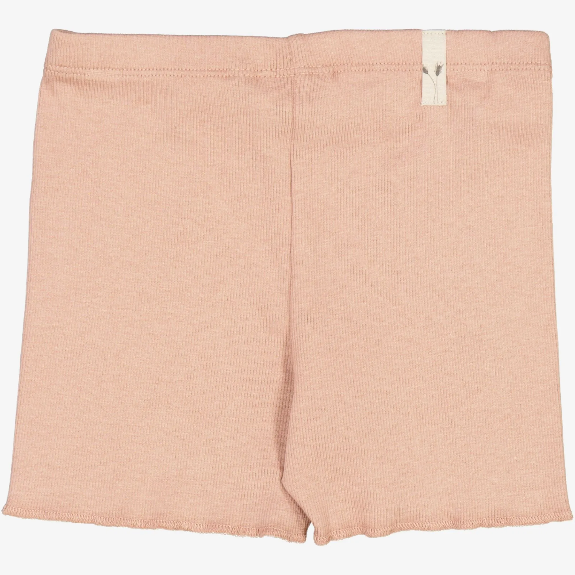 Rib Shorts - rose dawn