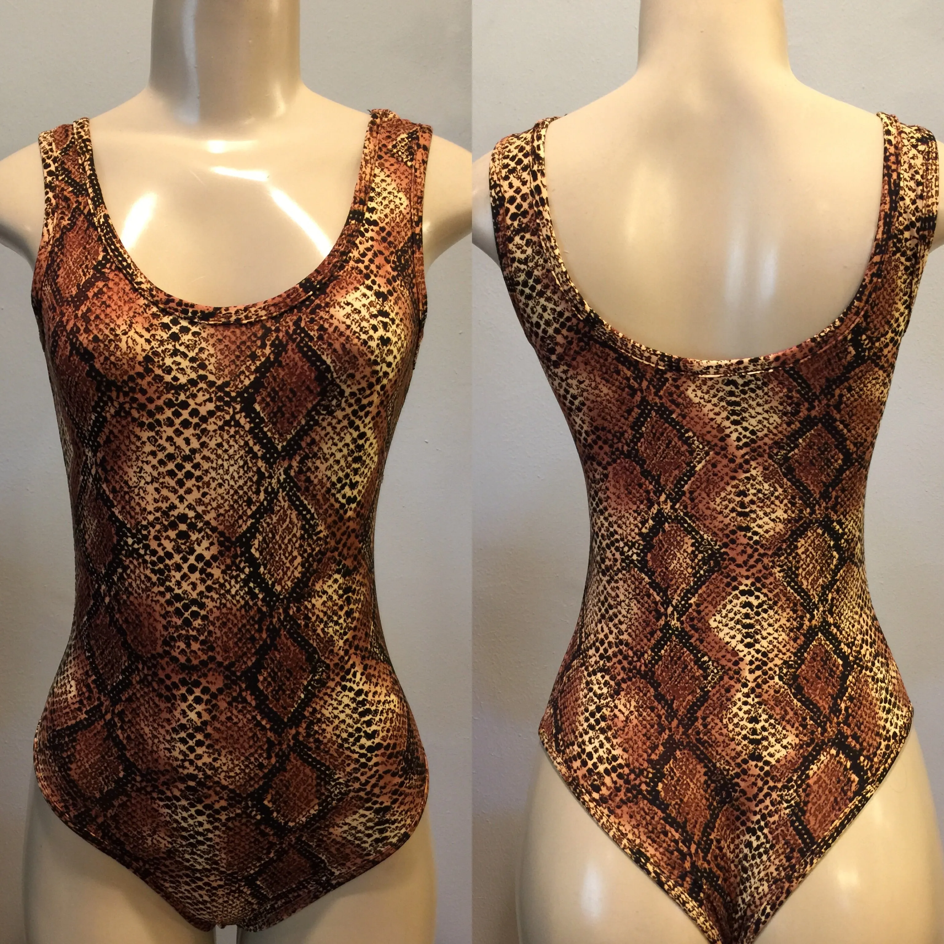 Snakeskin bodysuit