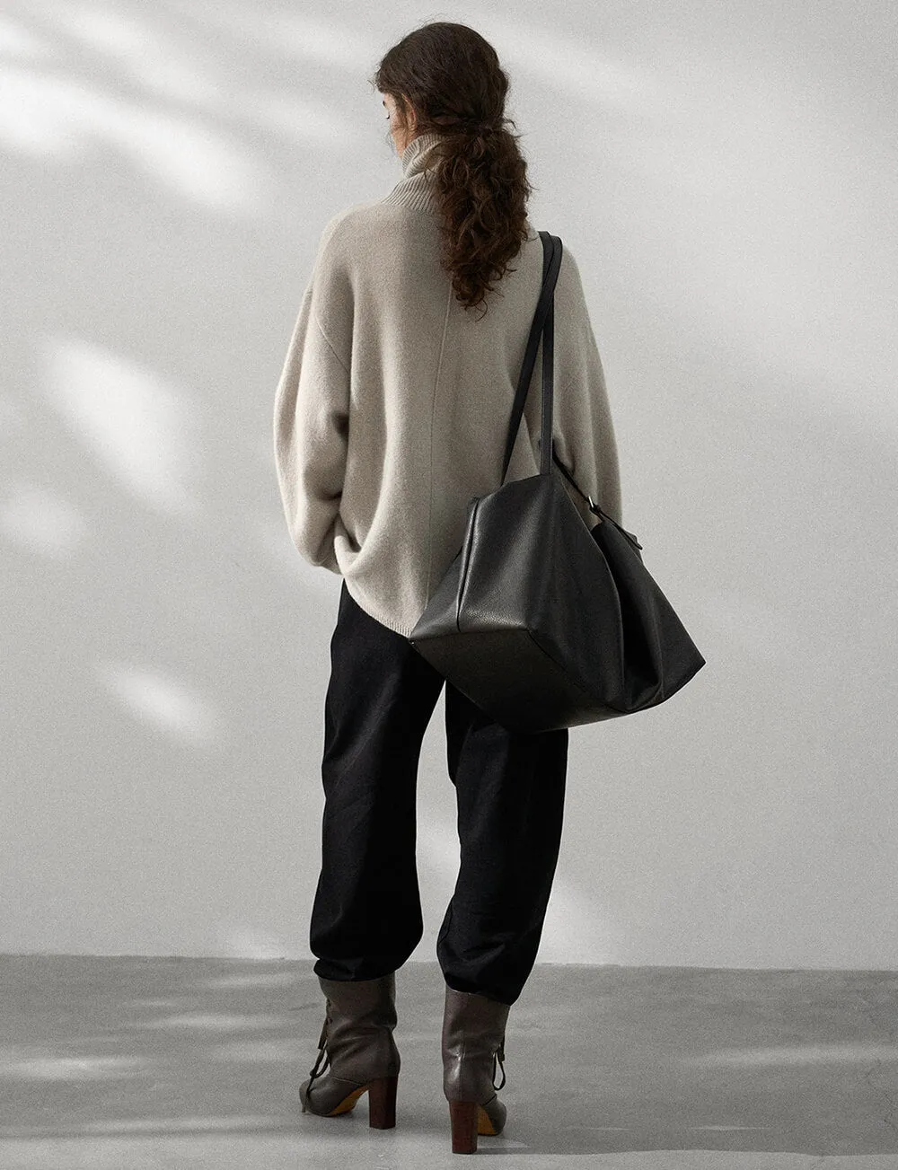 Soft Wool Turtleneck Sweater