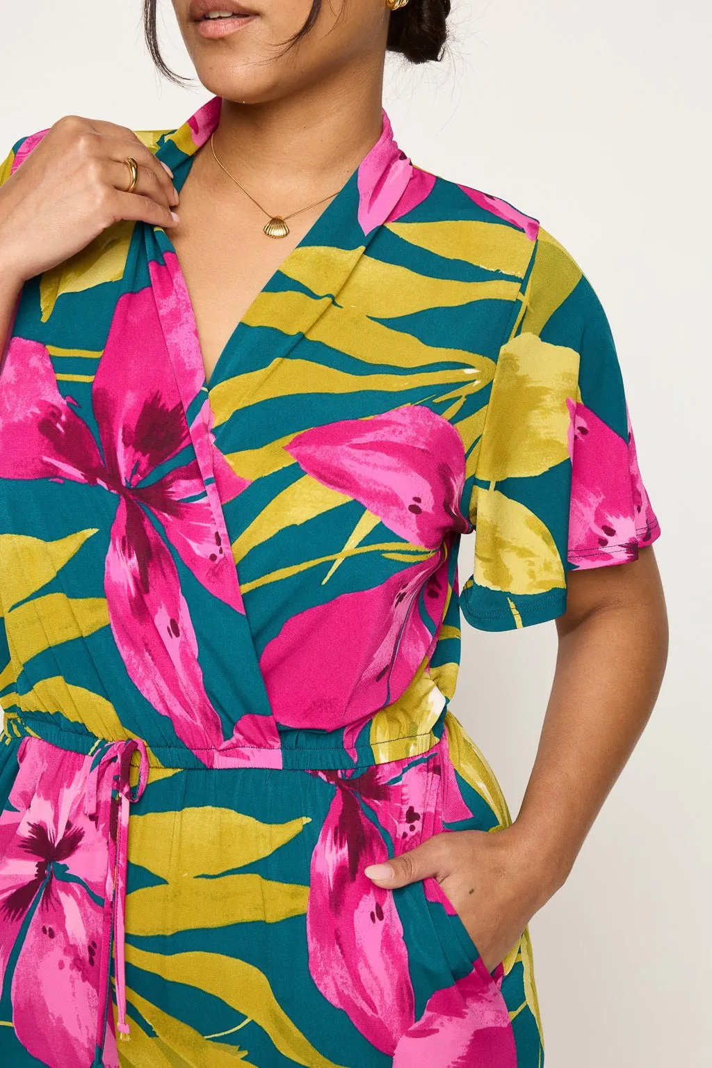 Tiffany Plus Size Knit Jumpsuit