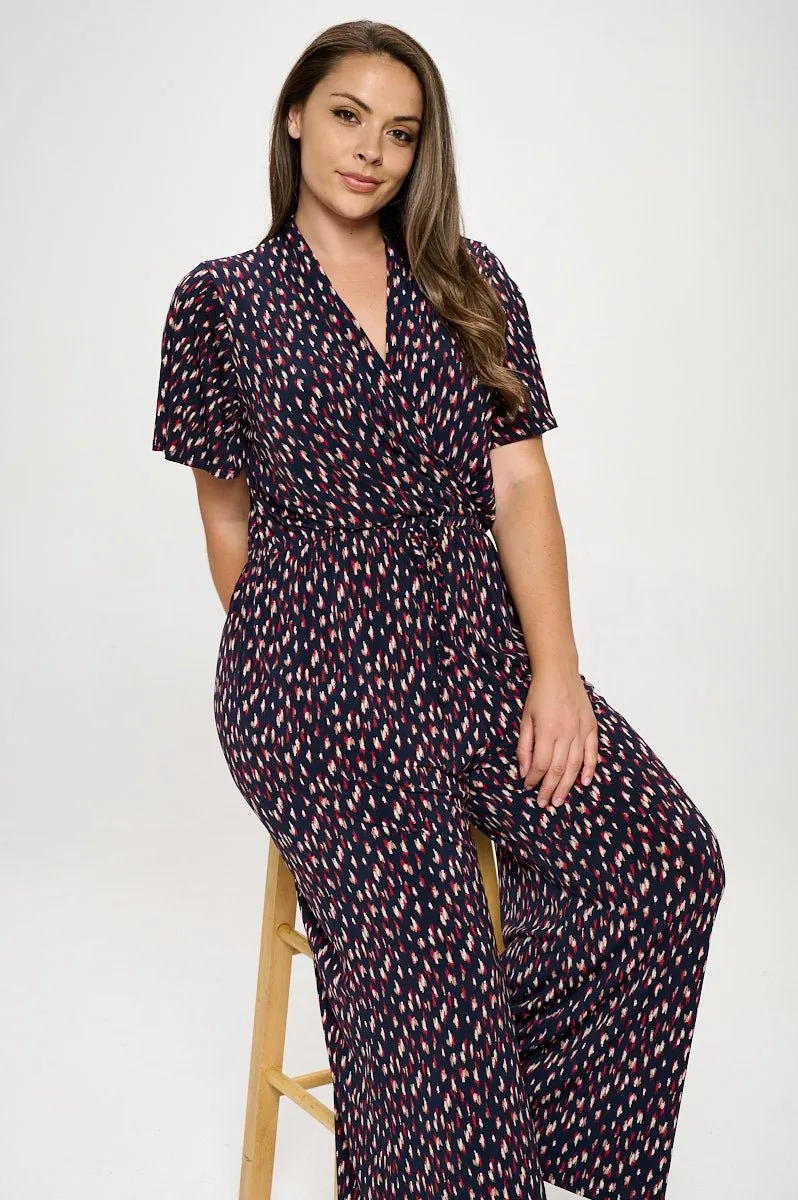 Tiffany Plus Size Knit Jumpsuit