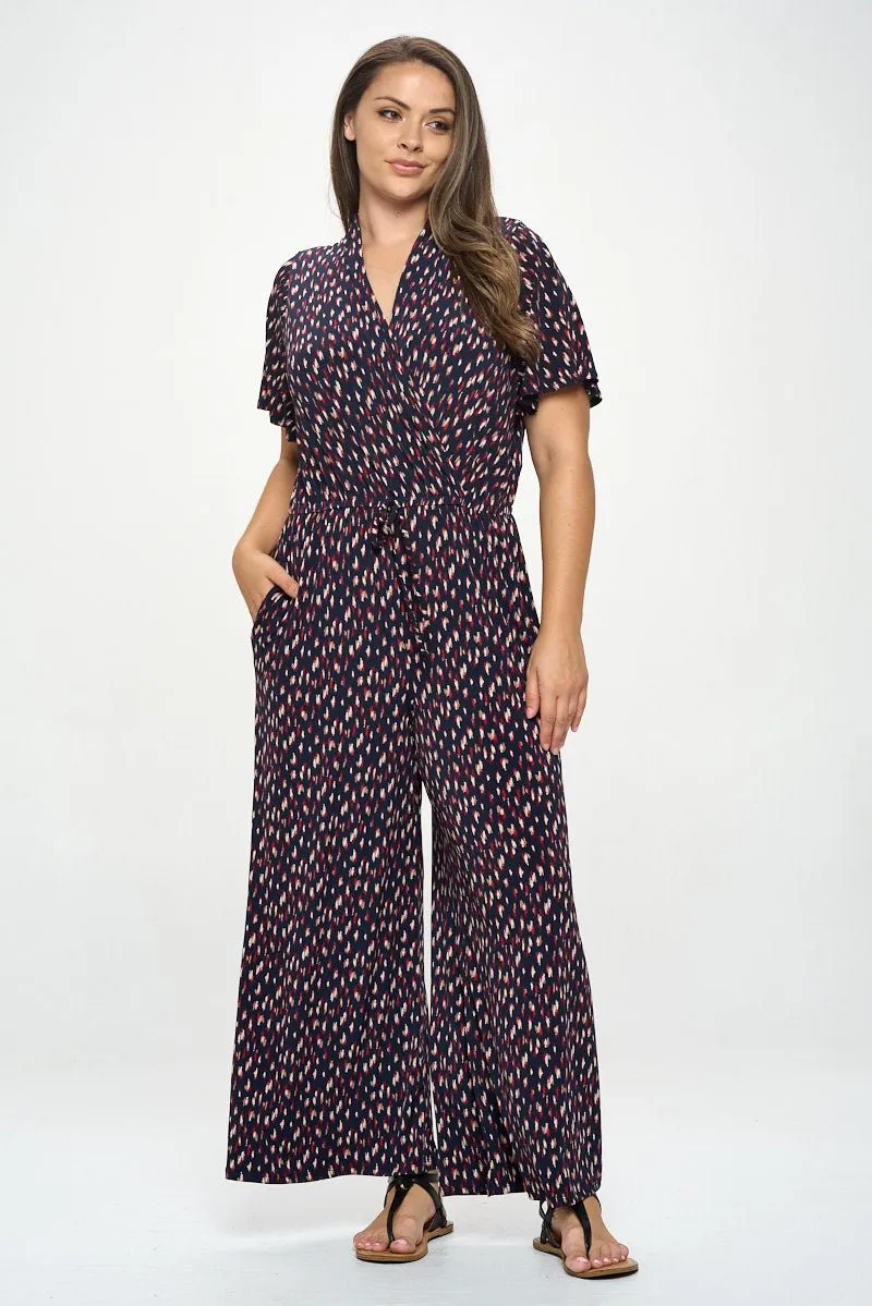 Tiffany Plus Size Knit Jumpsuit