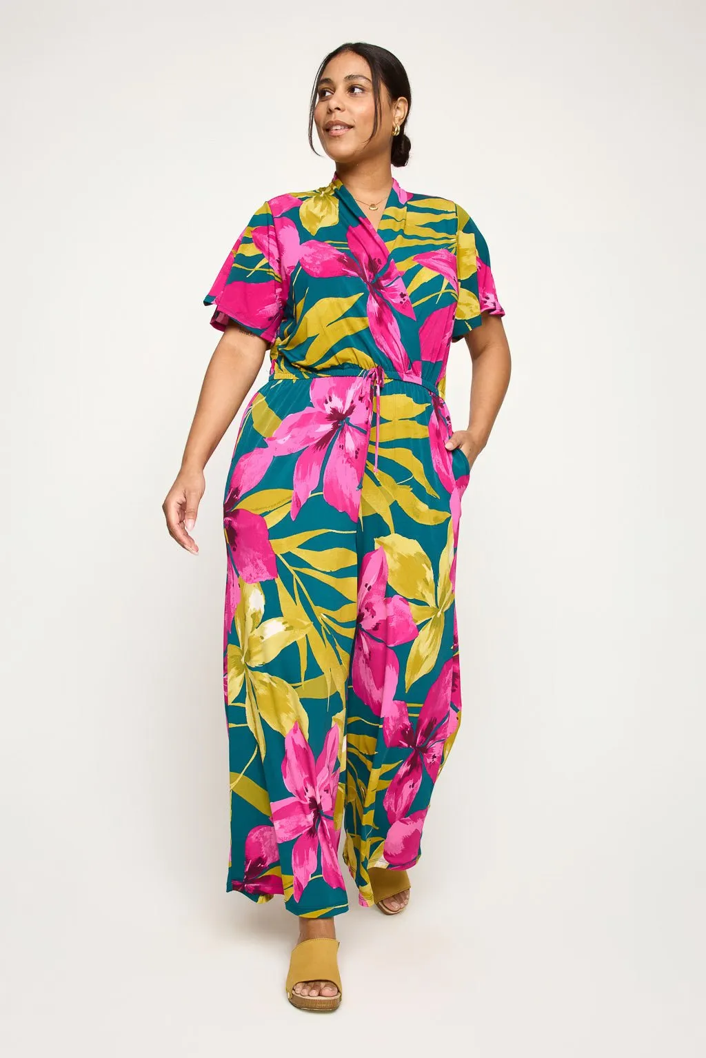 Tiffany Plus Size Knit Jumpsuit
