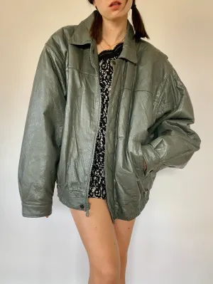 Vintage Leather Jacket - XL